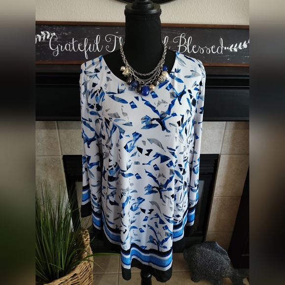 Alfani Tops - Alfani Ladies Long-sleeved Tunic Top